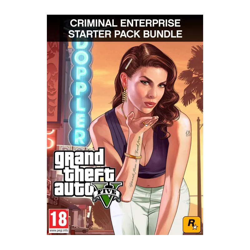 Grand Theft Auto V (GTA 5) + Criminal Enterprise Starter Pack (PC) DIGITAL
