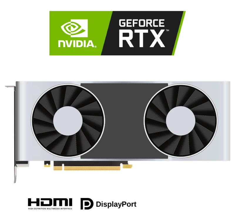 herní počítač s NVIDIA GeForce rtx maximum z každé hry